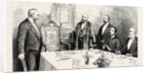 Presentation of a Carved Oak Chair to Dr. James Williams at Brecon, Wales, Colonel John Morgan, Mayor of Brecon by Anonymous