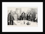 Presentation of a Carved Oak Chair to Dr. James Williams at Brecon, Wales, Colonel John Morgan, Mayor of Brecon by Anonymous