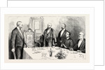 Presentation of a Carved Oak Chair to Dr. James Williams at Brecon, Wales, Colonel John Morgan, Mayor of Brecon by Anonymous
