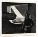 Night Quarters on Board a Man of War, the Target from a Maindeck Port by Anonymous