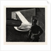 Night Quarters on Board a Man of War, the Target from a Maindeck Port by Anonymous