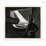 Night Quarters on Board a Man of War, the Target from a Maindeck Port by Anonymous