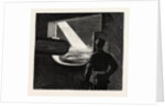 Night Quarters on Board a Man of War, the Target from a Maindeck Port by Anonymous