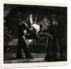 Night Quarters on Board a Man of War, Laying a Gun by Anonymous
