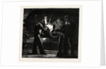 Night Quarters on Board a Man of War, Laying a Gun by Anonymous