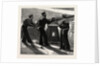 Night Quarters on Board a Man of War, Working the Quick Firing Gun by Anonymous