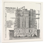 The Forth Bridge, Section Showing the Interior of a Caisson by Anonymous