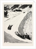 Tobogganing at St. Moritz, Engadine, Switzerland, Sled, Bobsleigh by Anonymous