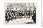 The Prince, Accompanied by the Emperor, Driving to the Palace from the Railway Station at Berlin Germany by Anonymous
