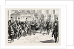 The Prince, Accompanied by the Emperor, Driving to the Palace from the Railway Station at Berlin Germany by Anonymous