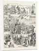 Scenes in the Procession at the Mohurrum Festival, Hyderabad, India by Anonymous