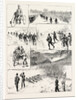 With the Royal Marine Cyclists from Walmer to the Battle of Tolsford Hill, from Sketches by Our Special Artist with the Folkestone Division by Anonymous