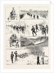 With the Royal Marine Cyclists from Walmer to the Battle of Tolsford Hill, from Sketches by Our Special Artist with the Folkestone Division by Anonymous