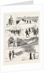 With the Royal Marine Cyclists from Walmer to the Battle of Tolsford Hill, from Sketches by Our Special Artist with the Folkestone Division by Anonymous