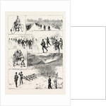 With the Royal Marine Cyclists from Walmer to the Battle of Tolsford Hill, from Sketches by Our Special Artist with the Folkestone Division by Anonymous