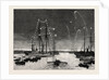 The Duke and Duchess of Connaught Leaving Colombo at Night by Anonymous