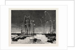 The Duke and Duchess of Connaught Leaving Colombo at Night by Anonymous