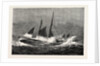 The American Fisheries Question, Fishing Schooner Icing Up in a Winter Gale, United States by Anonymous