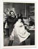 His First Visit to the Barber's, Hard or Medium, Sir? by Anonymous