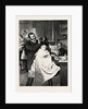 His First Visit to the Barber's, Hard or Medium, Sir? by Anonymous