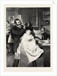 His First Visit to the Barber's, Hard or Medium, Sir? by Anonymous