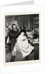 His First Visit to the Barber's, Hard or Medium, Sir? by Anonymous