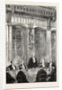 The Explorer Speaking at the Banquet Given in His Honour by the Burgomaster at the Town Hall, Mr. Stanley at Brussels, Belgium by Anonymous