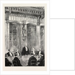 The Explorer Speaking at the Banquet Given in His Honour by the Burgomaster at the Town Hall, Mr. Stanley at Brussels, Belgium by Anonymous