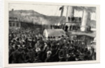 Once More on English Soil, Arrival of Stanley at the Admiralty Pier, Dover by Anonymous