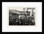 Once More on English Soil, Arrival of Stanley at the Admiralty Pier, Dover by Anonymous