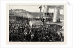 Once More on English Soil, Arrival of Stanley at the Admiralty Pier, Dover by Anonymous
