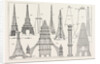 The Proposed Tower for London, Some of the Designs Now on View in the Hall of the Drapers Company by Anonymous