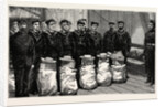 Stokers for the British Navy, Stokers Waiting to Be Drafted to a Sea Going Ship by Anonymous