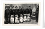 Stokers for the British Navy, Stokers Waiting to Be Drafted to a Sea Going Ship by Anonymous