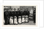 Stokers for the British Navy, Stokers Waiting to Be Drafted to a Sea Going Ship by Anonymous