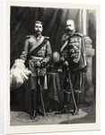 The Prince of Wales and Prince George of Wales in the German Uniforms Presented to Them by the Emperor William During Their Recent Visit to Berlin by Anonymous