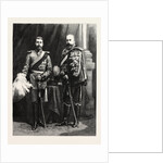 The Prince of Wales and Prince George of Wales in the German Uniforms Presented to Them by the Emperor William During Their Recent Visit to Berlin by Anonymous