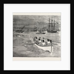 The Race at Greenhithe Between Naval Cadets of H.M.S. Worcester and H.M.S. Conway by Anonymous