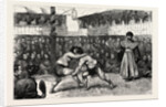 Sports in Japan, a Wrestling Match by Anonymous