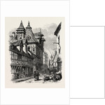 Old Houses in Rouen, Normandy and Brittany, France by Anonymous