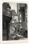 La Grosse Horloge, Rouen, Normandy and Brittany, France by Anonymous