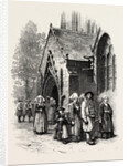 After Mass at Plouaret, Normandy and Brittany, France by Anonymous