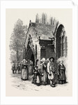 After Mass at Plouaret, Normandy and Brittany, France by Anonymous