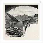 Looking South from Bellagio, Como, the Italian Lakes, Italy by Anonymous