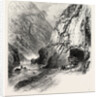 Tunnel on the St. Gothard Road, Near Andermatt, Switzerland, the Passes of the Alps by Anonymous