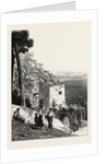 From the Steps of the Madonna, San Remo, the Cornice Road, Sanremo, Italy by Anonymous