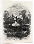 Natural Rock at Franchard, the Forest of Fontainebleau, France by Anonymous