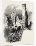 Ehrenfels, the Rhine, Germany by Anonymous