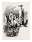 Ehrenfels, the Rhine, Germany by Anonymous