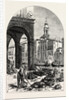 Vegetable Market on the Grand Canal, Near the Rialto, Venice, Italy by Anonymous